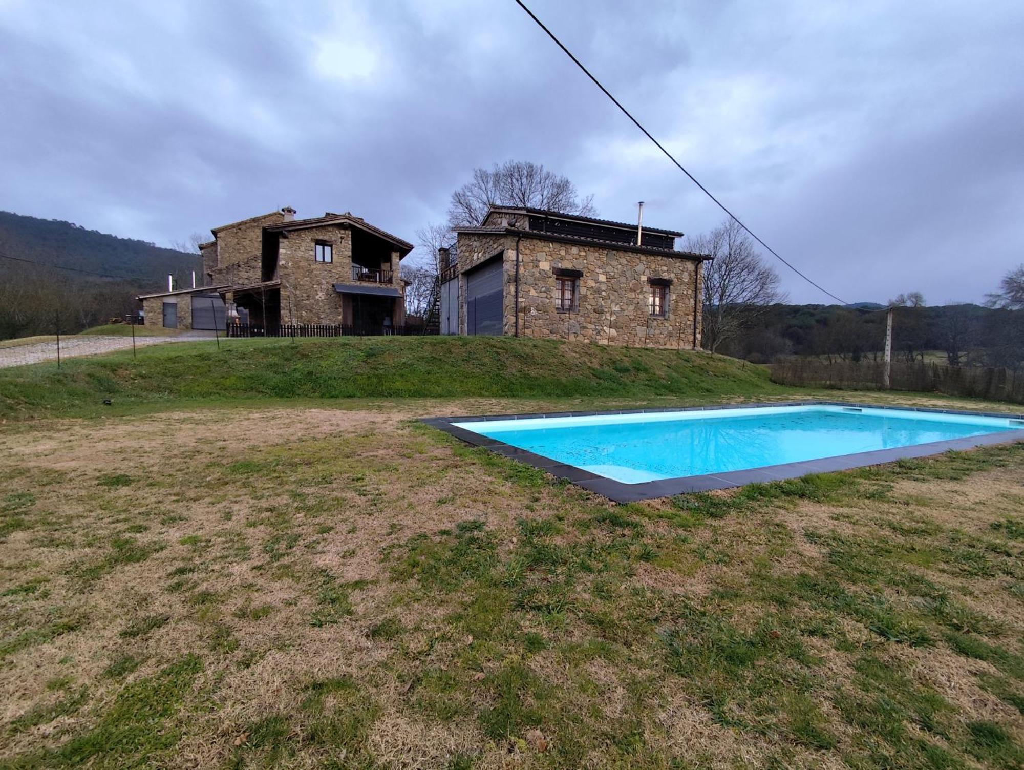 Casa Rural Ca L'Anton Sant Miquel de Campmajor Esterno foto